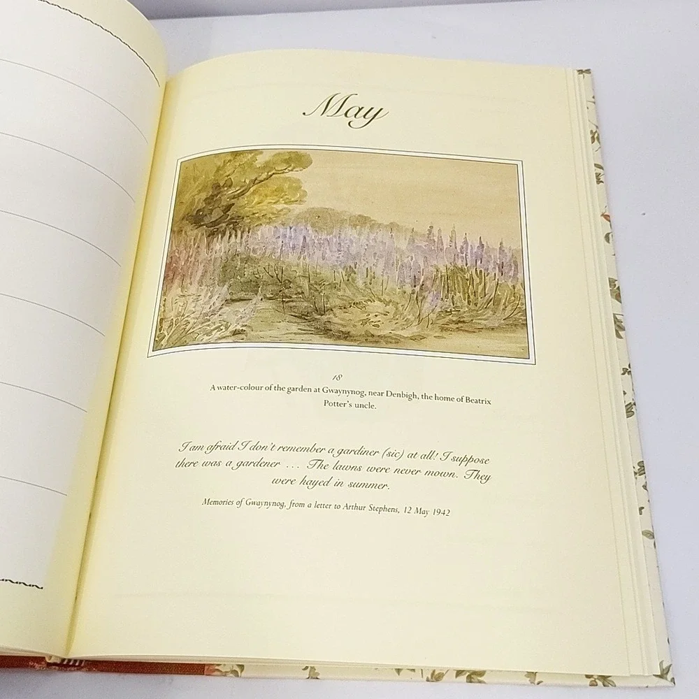 VTG 1991 Beatrix Potter Country World Engagement Diary F Warne Co Planner Book
